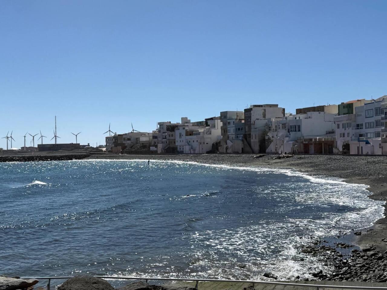 Playa Azul Amplio Y Luminoso Con Vistas Al Mar Apartment Pozo Izquierdo Bagian luar foto